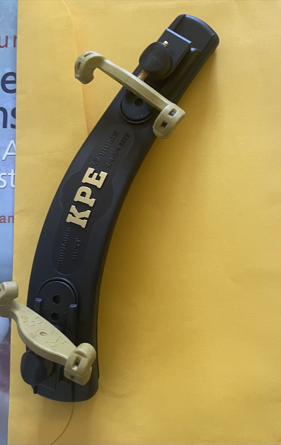 KPE Violin Shoulder Rest 4/4 Size - photo 2