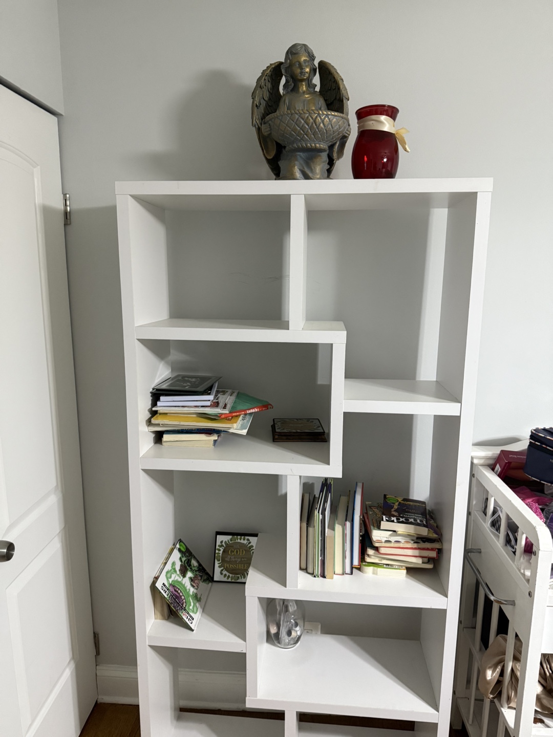 White Step Bookshelf