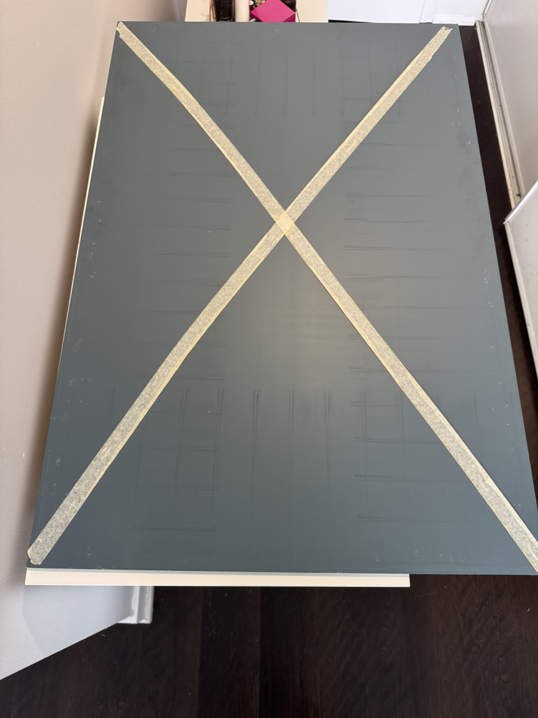 Grey Framed Mirror - photo 2