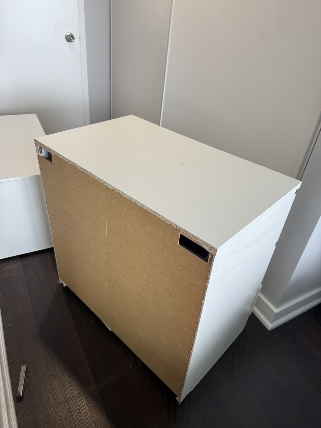 Ikea White 3-Drawer Dresser - photo 3