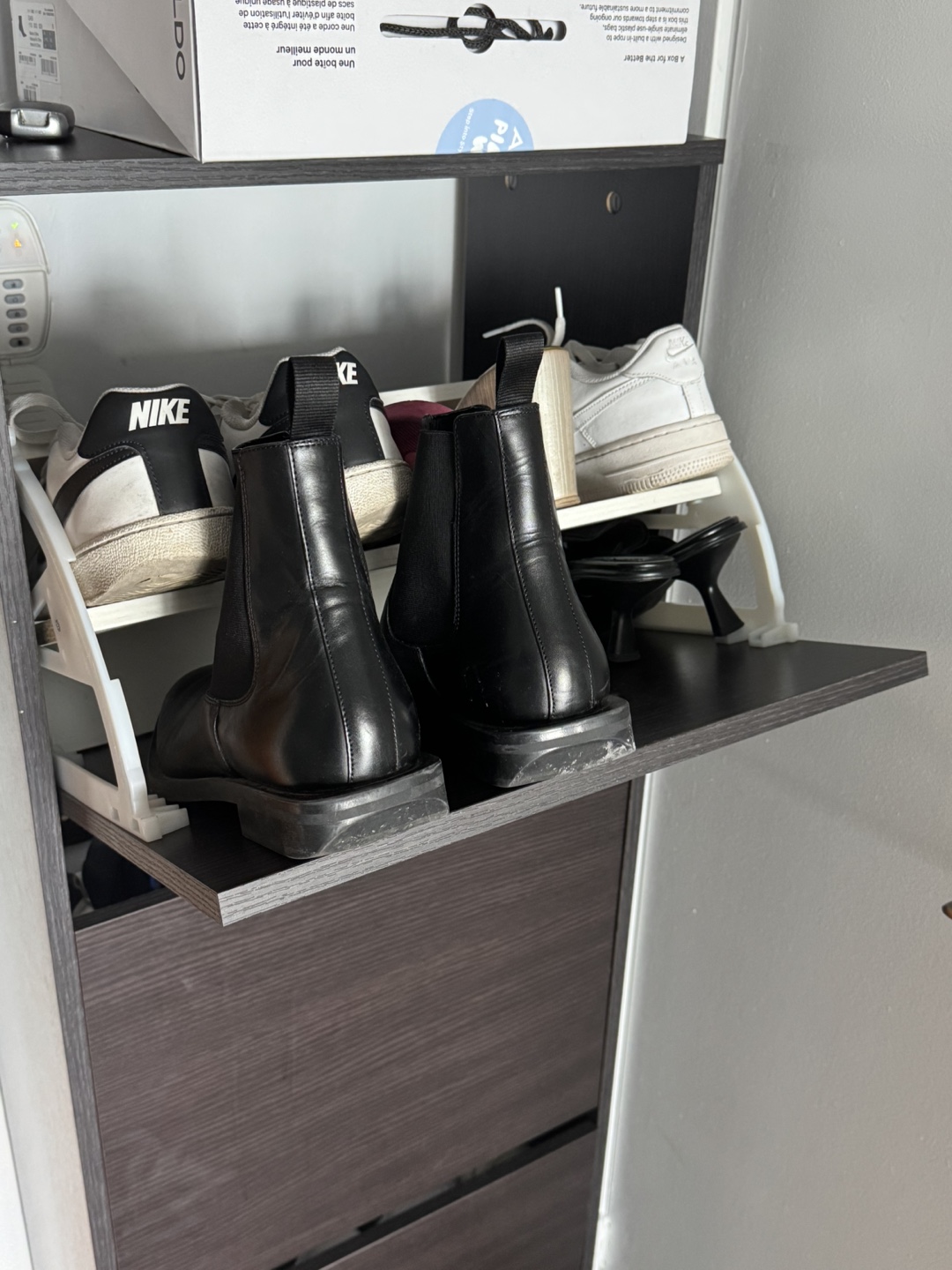 IKEA Hemnes Shoe Cabinet - Dark Brown - photo 2