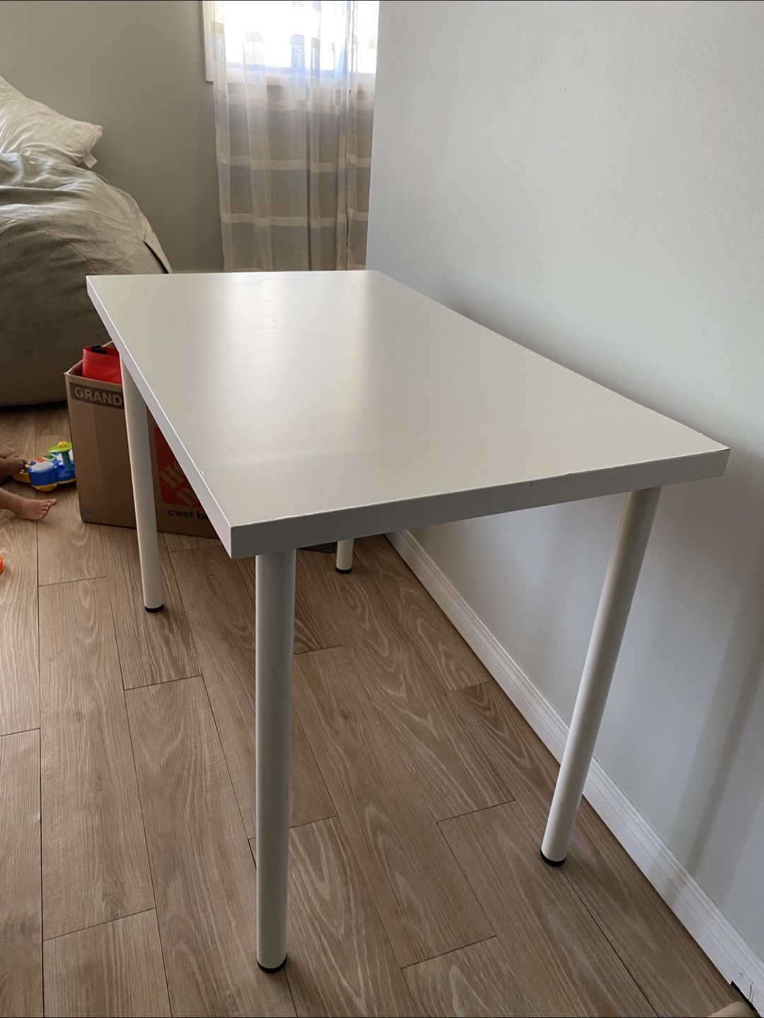 IKEA White Desk - photo 3