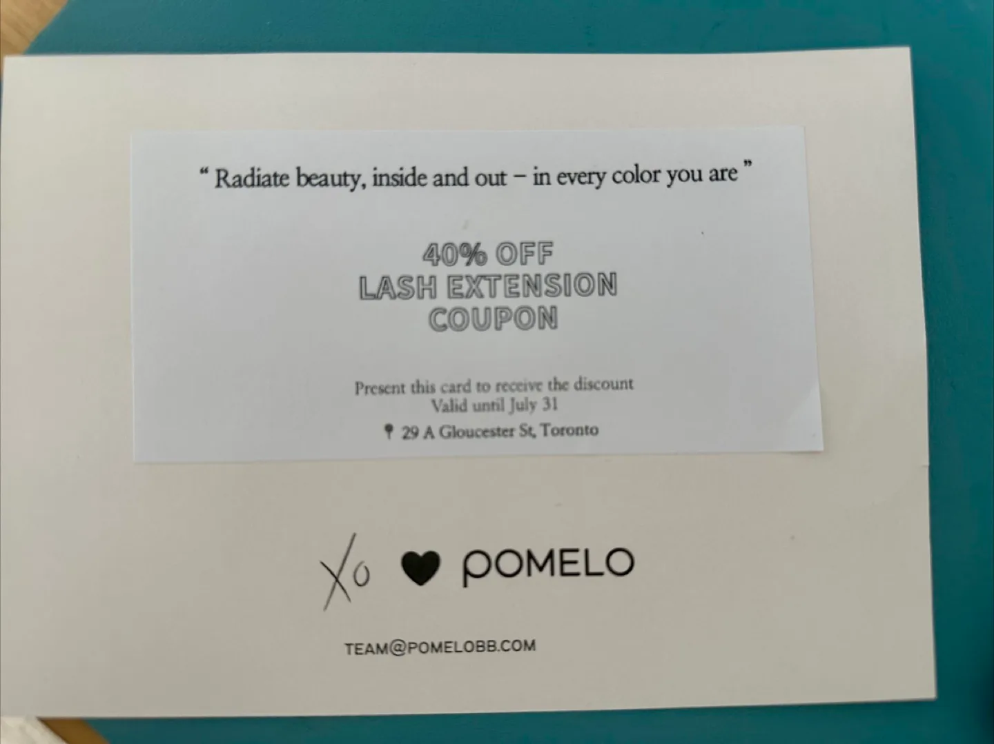 Pomelo 40% Off Lash Extension Coupon thumbnail