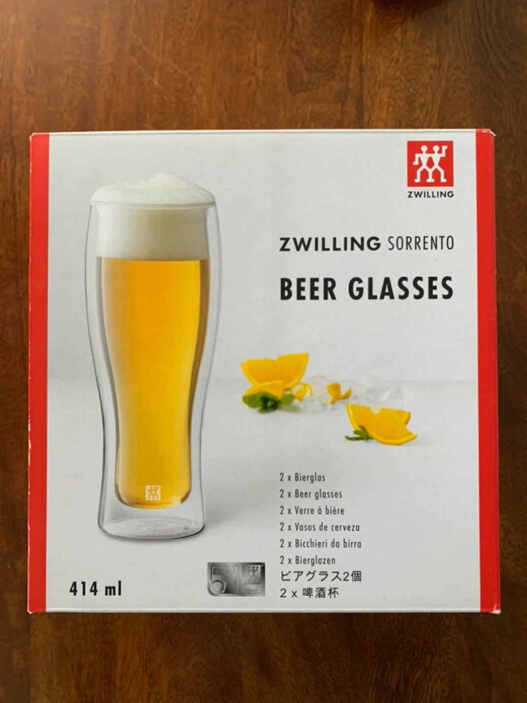 Zwilling Sorrento Beer Glasses (Set of 2) thumbnail