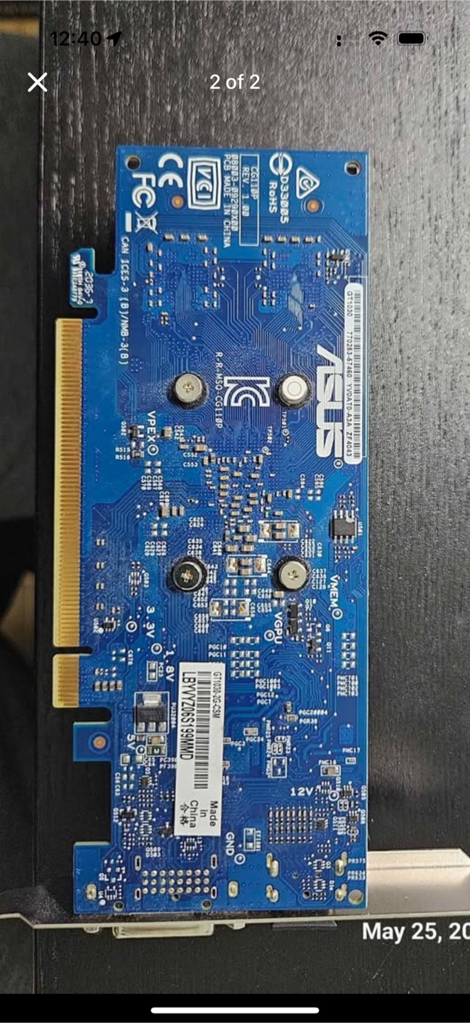 2x ASUS GeForce GT 1030 Graphics Card - photo 3