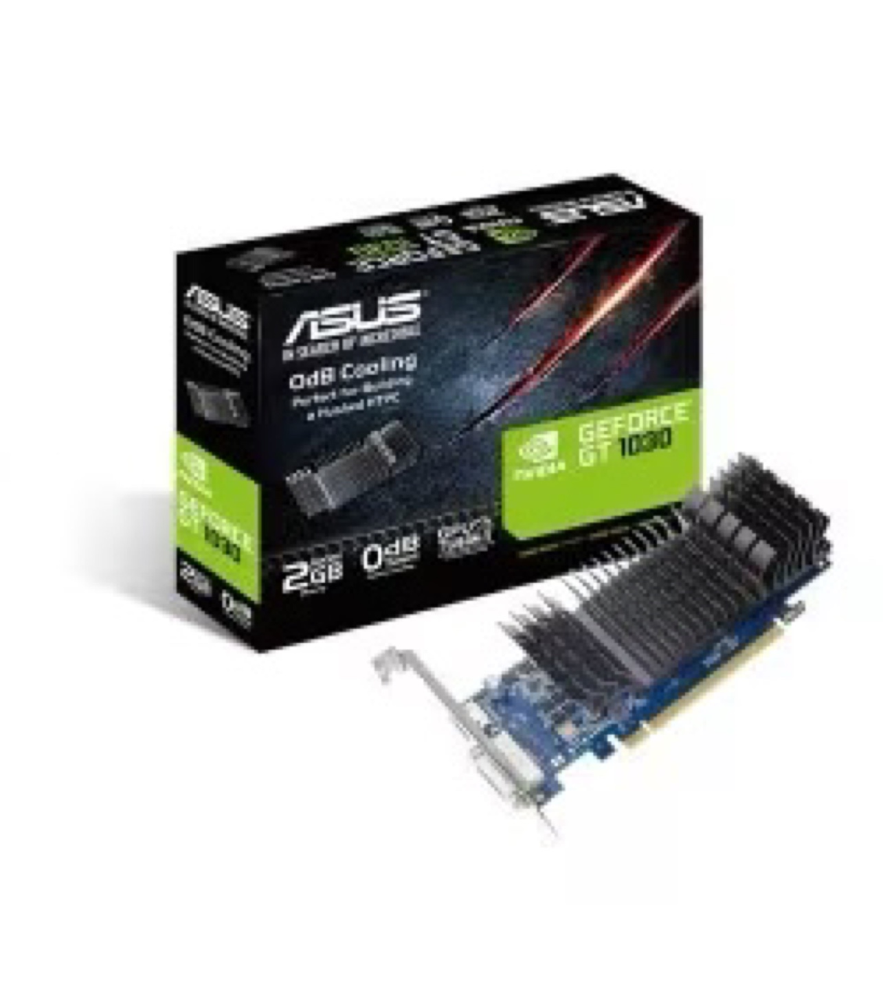 2x ASUS GeForce GT 1030 Graphics Card
