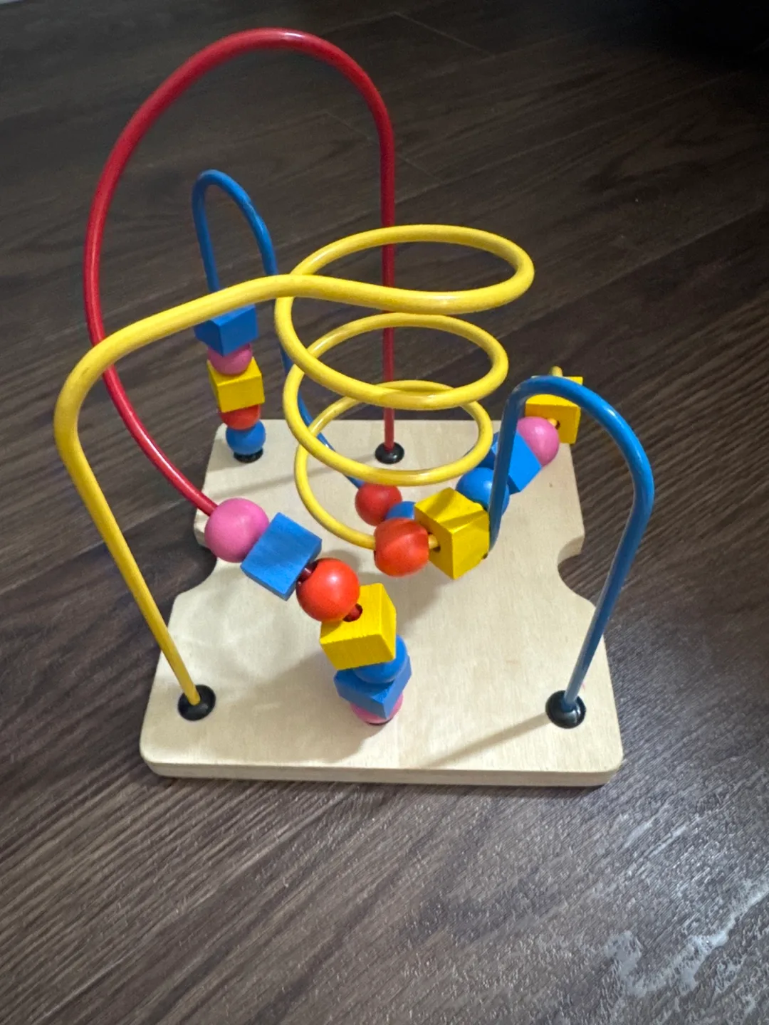 Wooden Bead Maze Toy – Excellent Condition thumbnail
