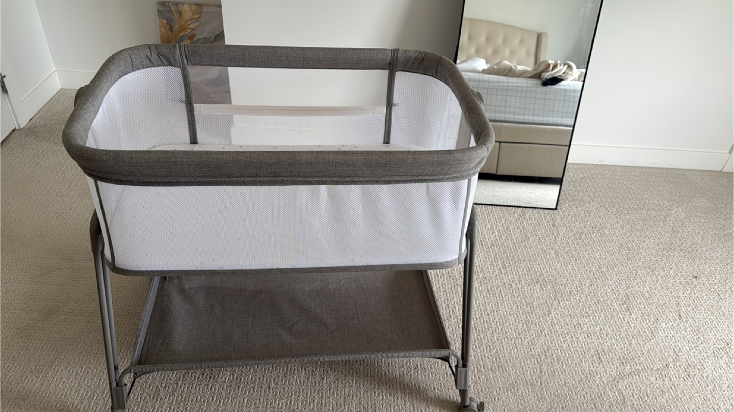 Grey Baby Bassinet - photo 4