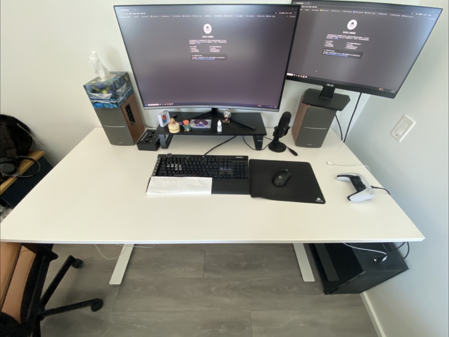 IKEA Trotten Desk Sit/Stand, White, 160x80cm - photo 2