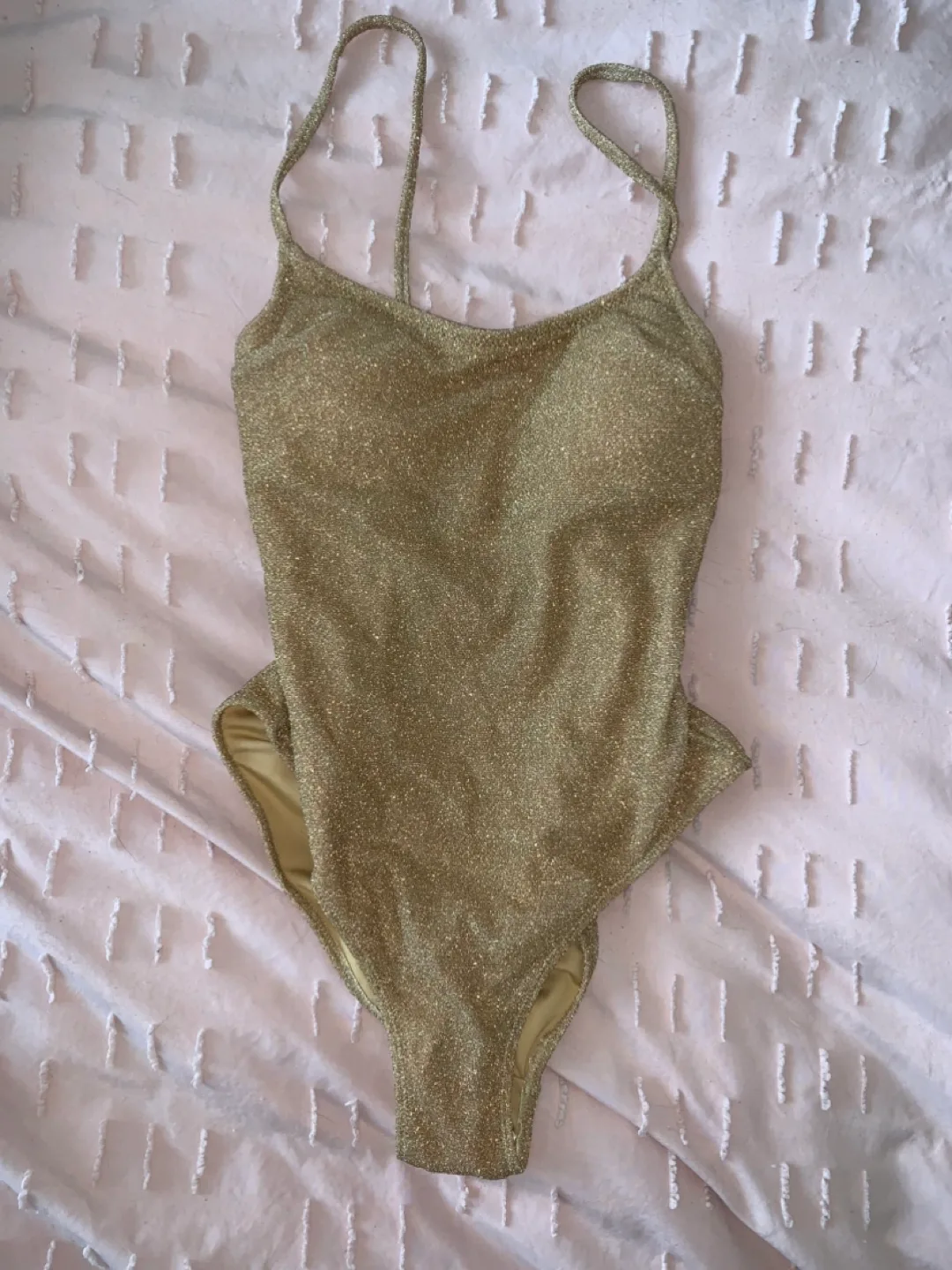 Gold Glitter Bodysuit