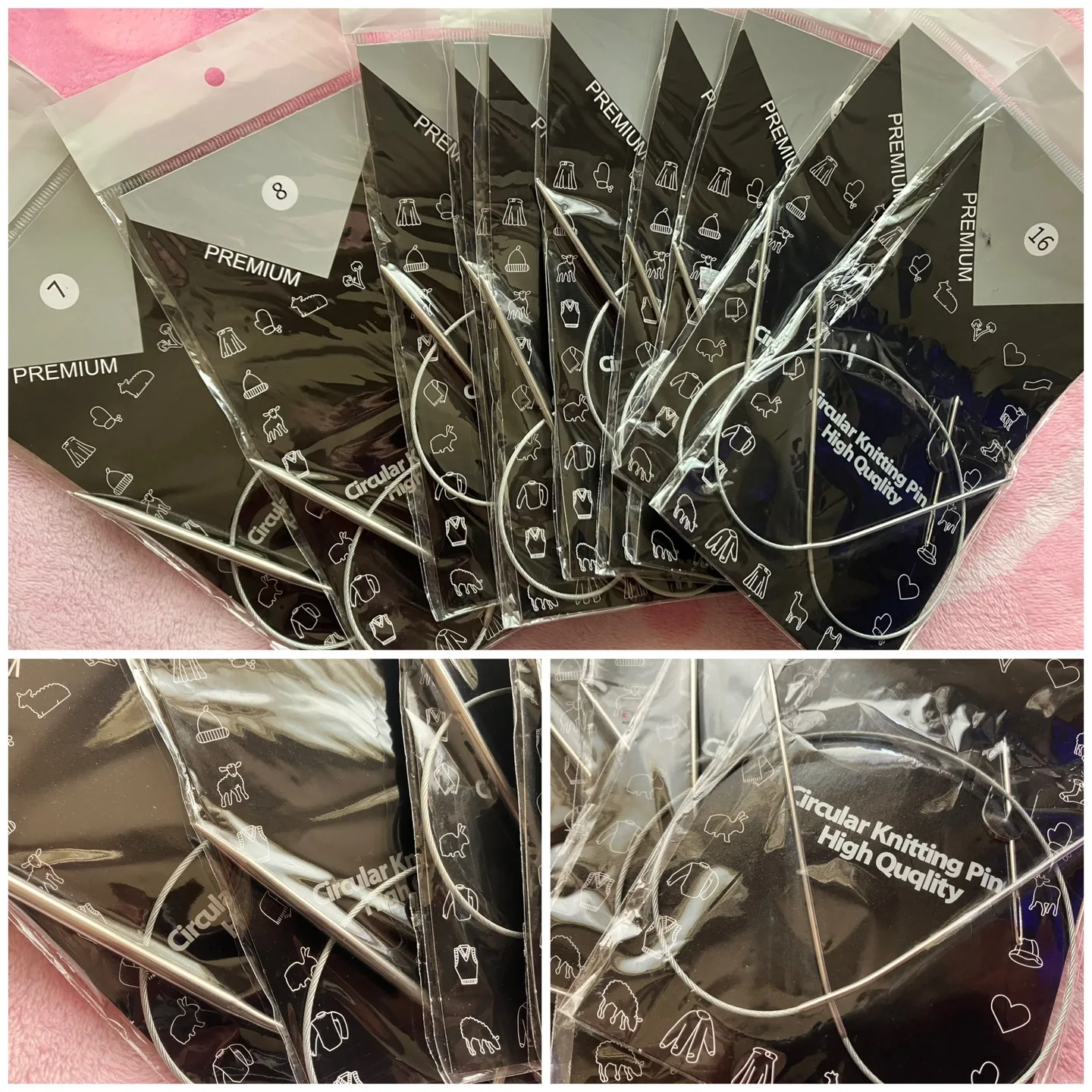 (Bundle Of 10) Premium Circular Knitting Pins thumbnail
