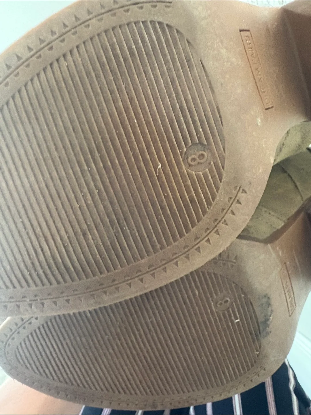 Brown Embroidered Mid Calf Cowboy Boots Women's Size 8 image indicator(10)