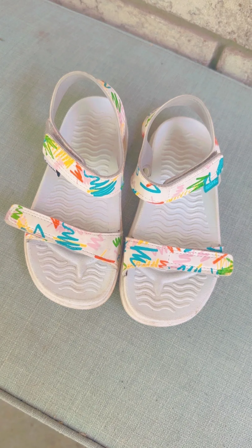 Native Kids White Sandals
