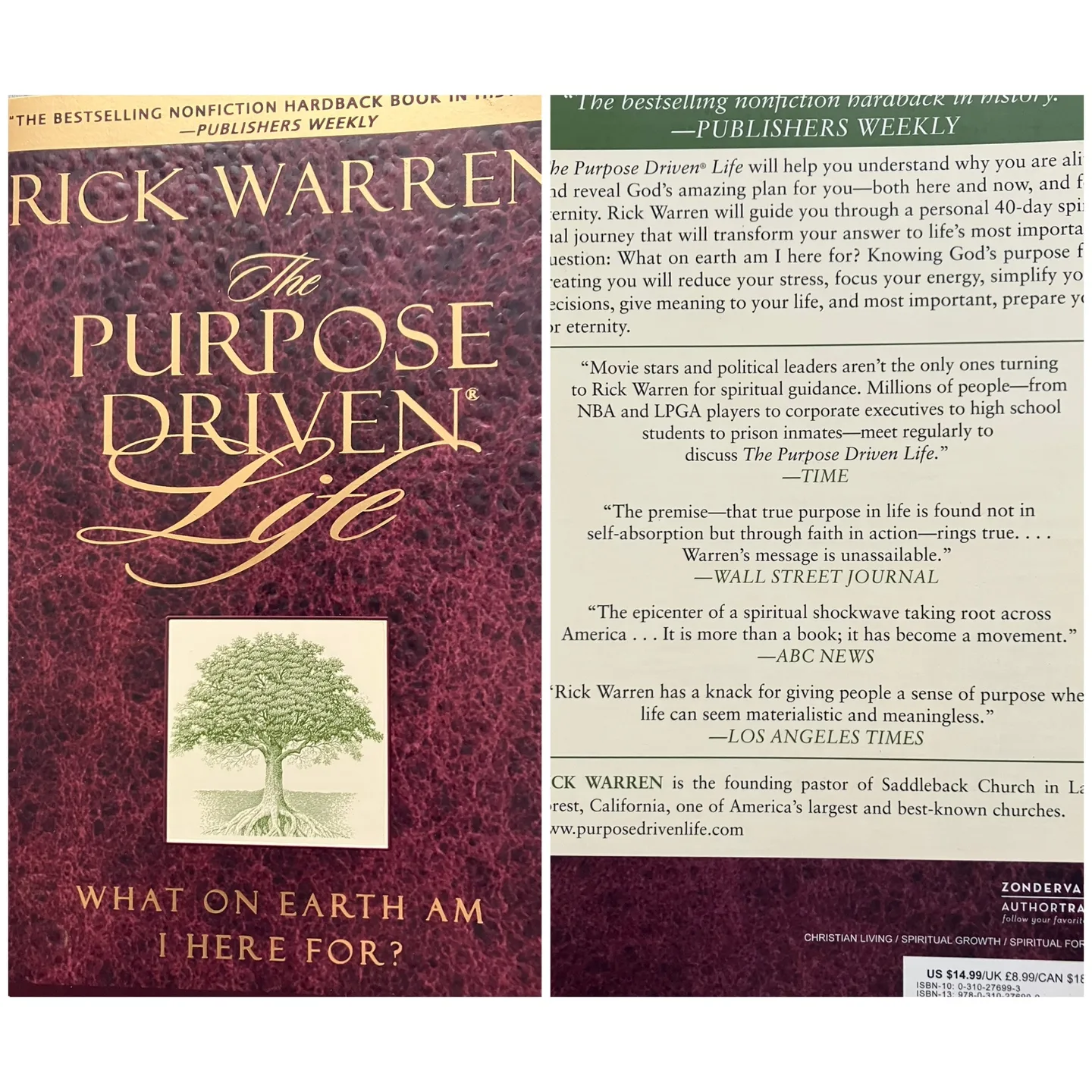 (Book) “The Purpose Driven Life” by Rick Warren thumbnail