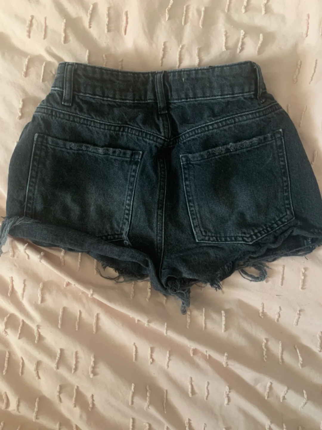 Garage Black Denim Shorts, Size 0 image indicator(2)