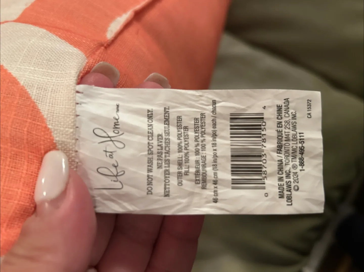 Life at Home Pillows, 18" x 18" image indicator(3)