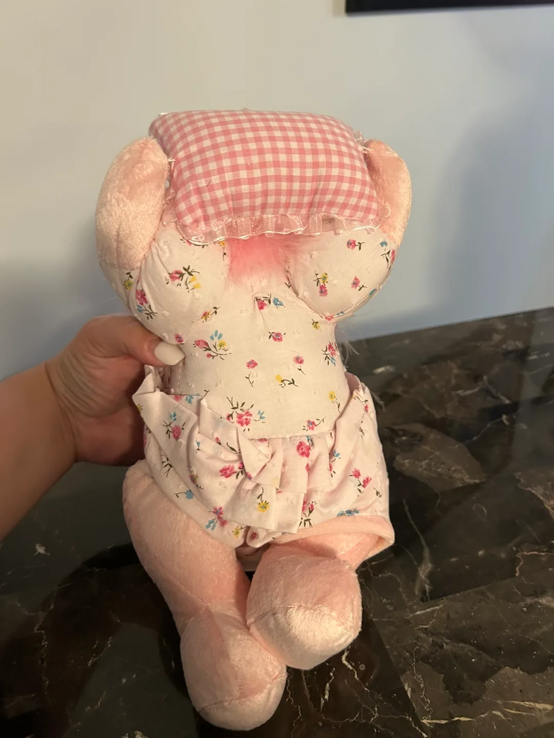Pink Plush Bear Pillow Doll image indicator(2)