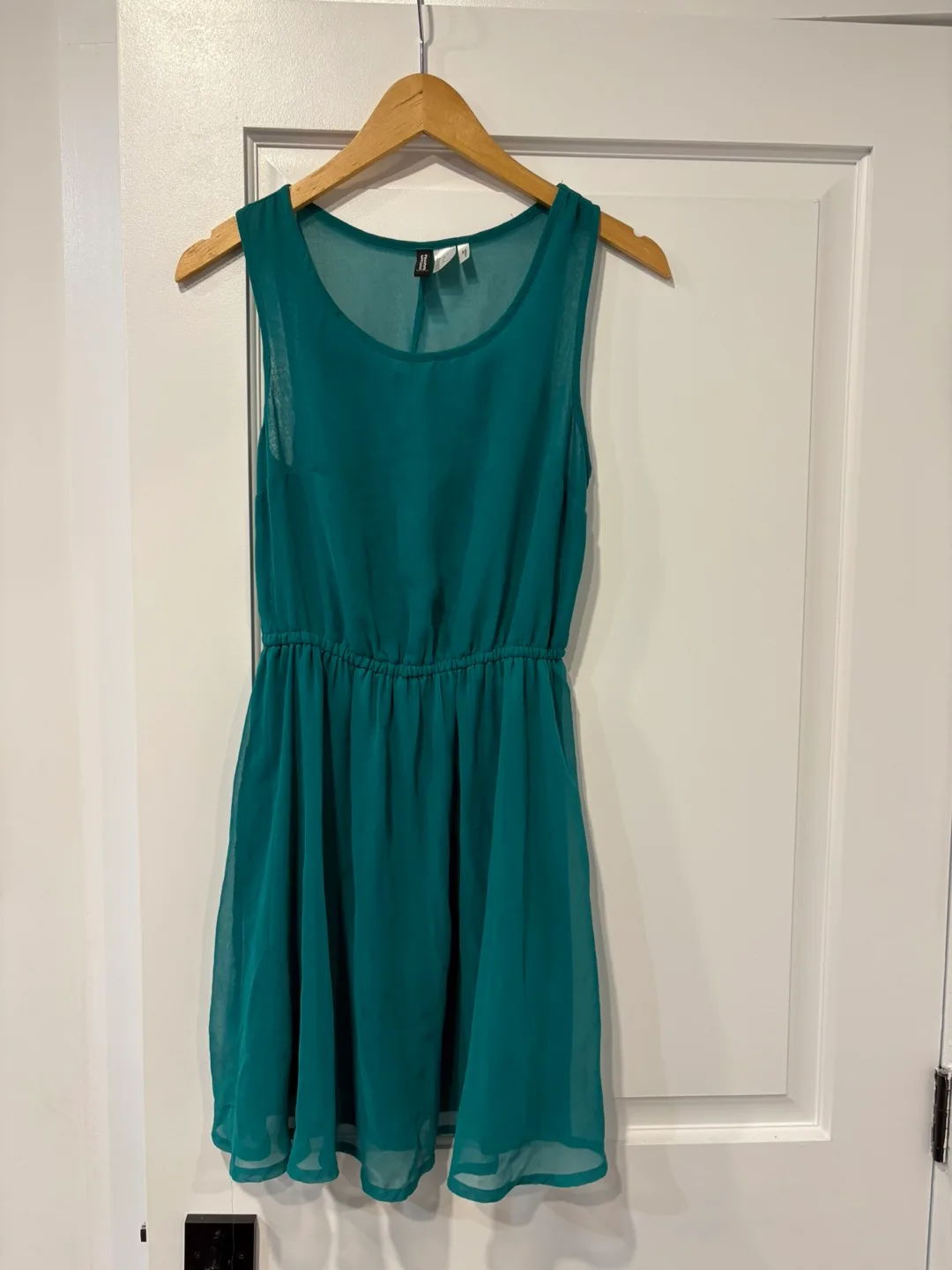 H&M Divided Teal Dress - Size US 4 thumbnail