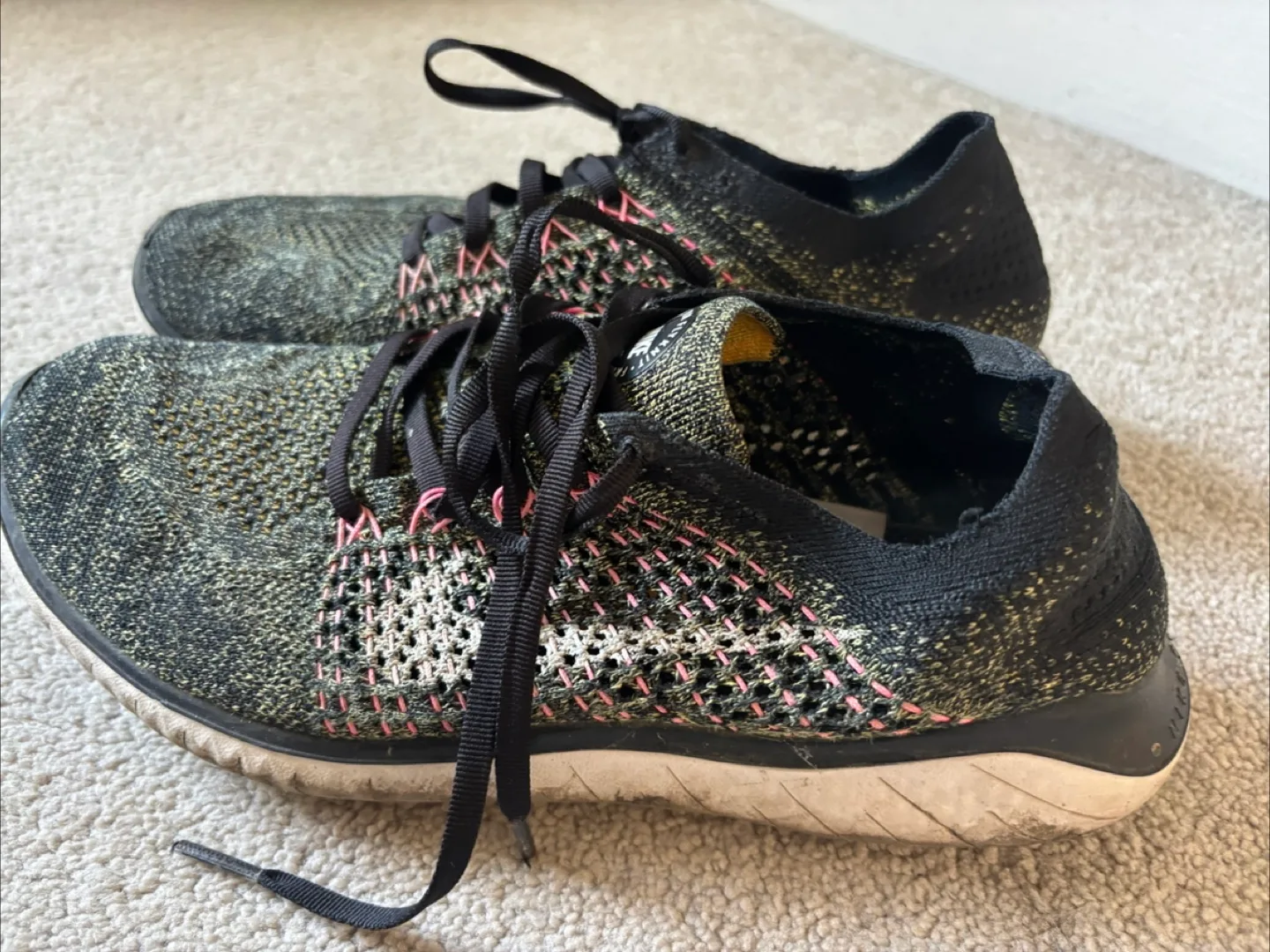 Nike Free RN Flyknit Running Shoes men’s 9.5 image indicator(2)