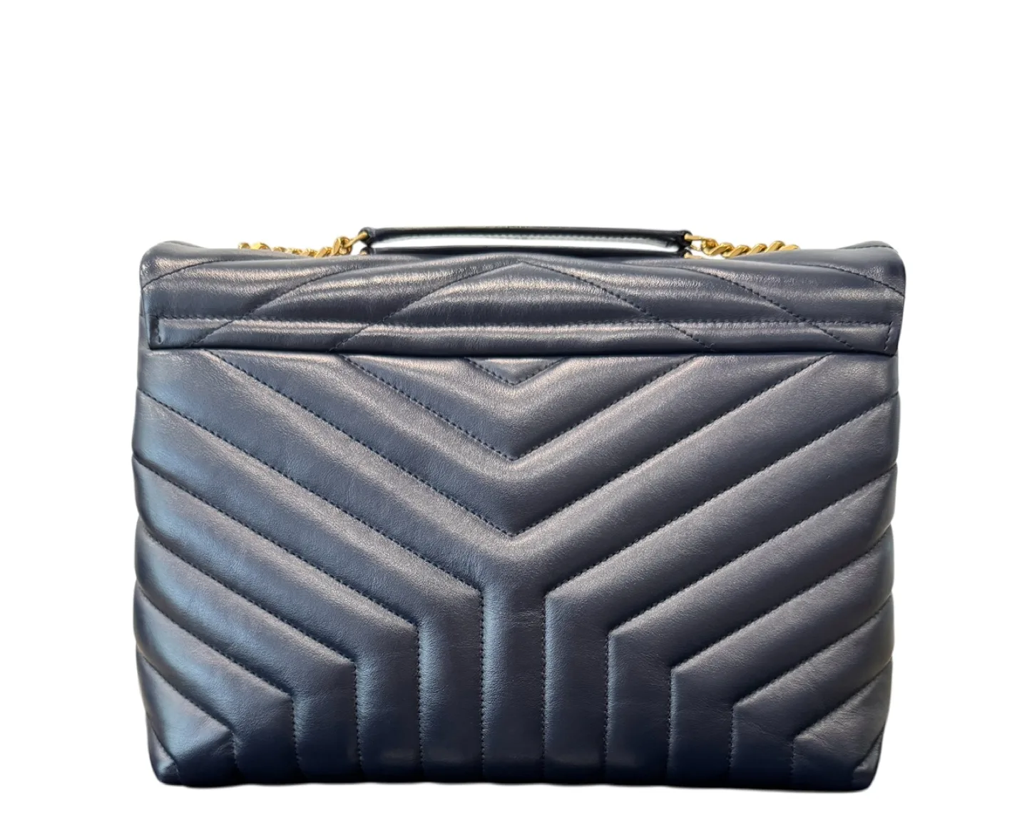 YSL Saint Laurent Loulou Medium leather shoulder bag image indicator(9)