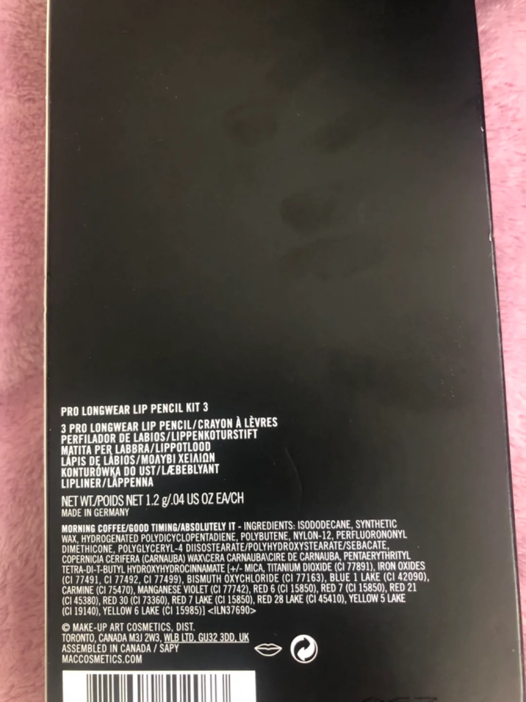 Never used exclusive Mac Pro longwear lip liners 3 bnib image indicator(2)