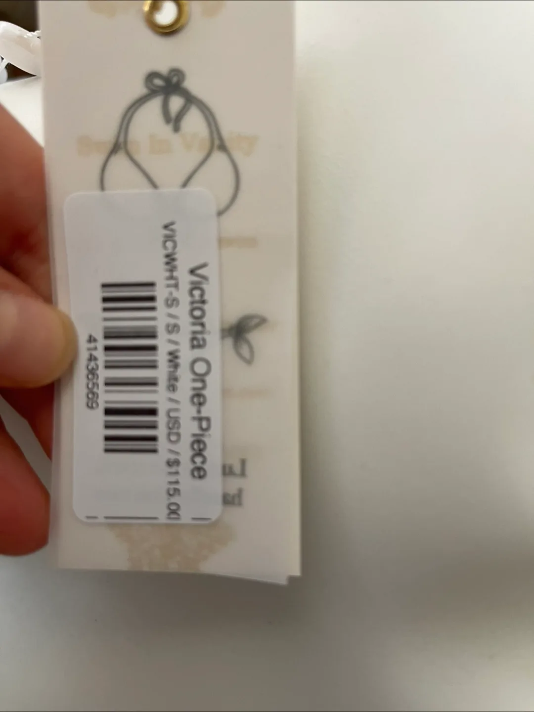 NWT White Halter Neck Plunge One Piece Cut Out Swimsuit Small image indicator(10)