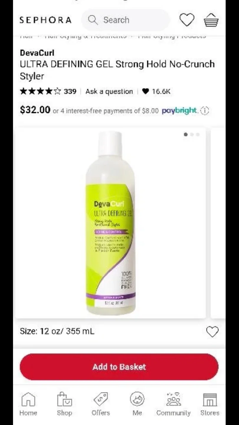Brand new Deva Curl ultra defining gel thumbnail