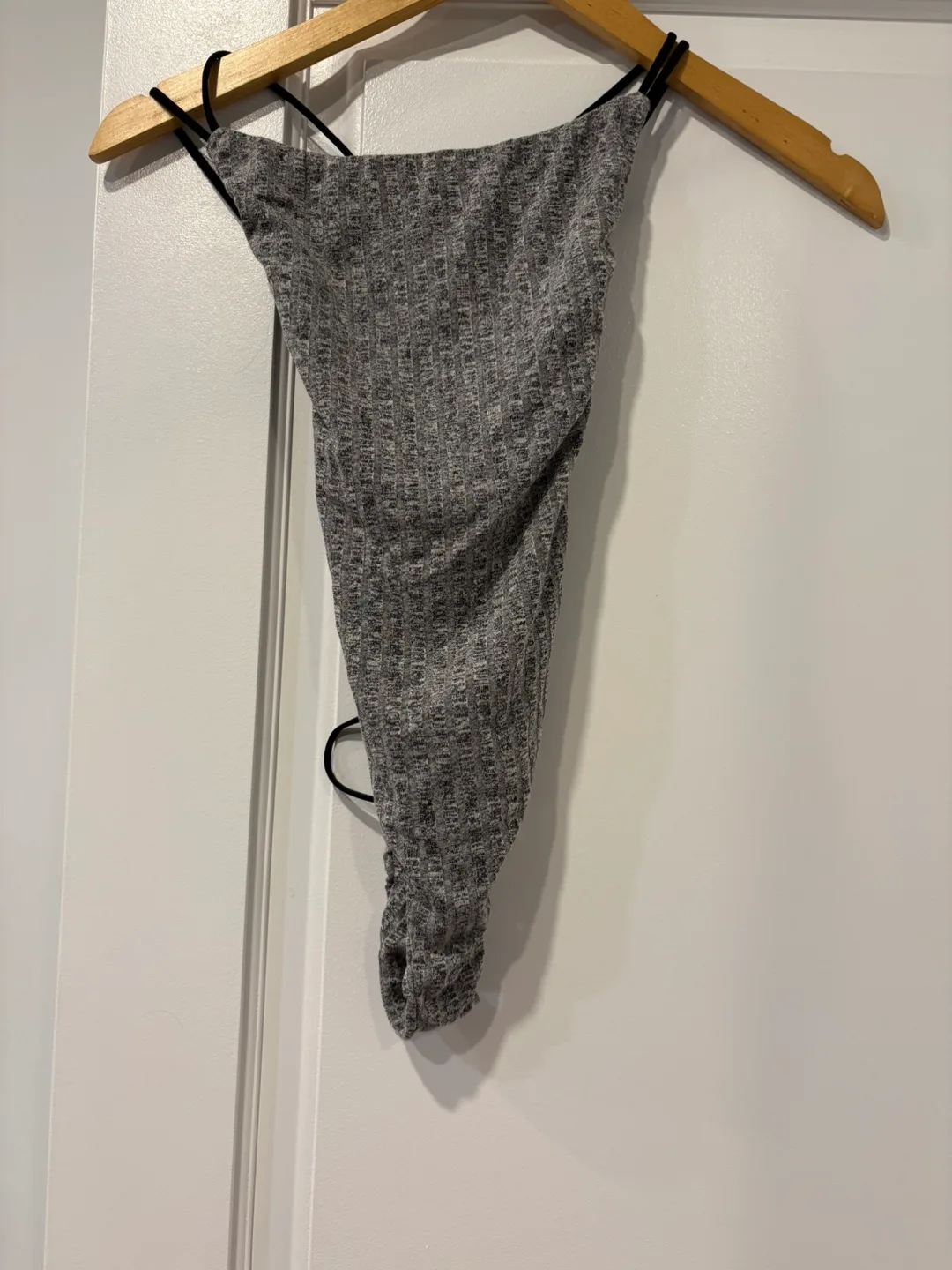 Shein Grey XS Bodysuit thumbnail