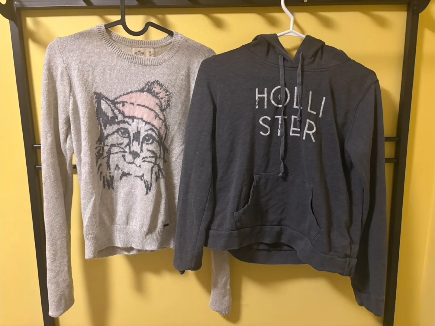 2 Hollister sweaters (Medium) (Together for $5) thumbnail