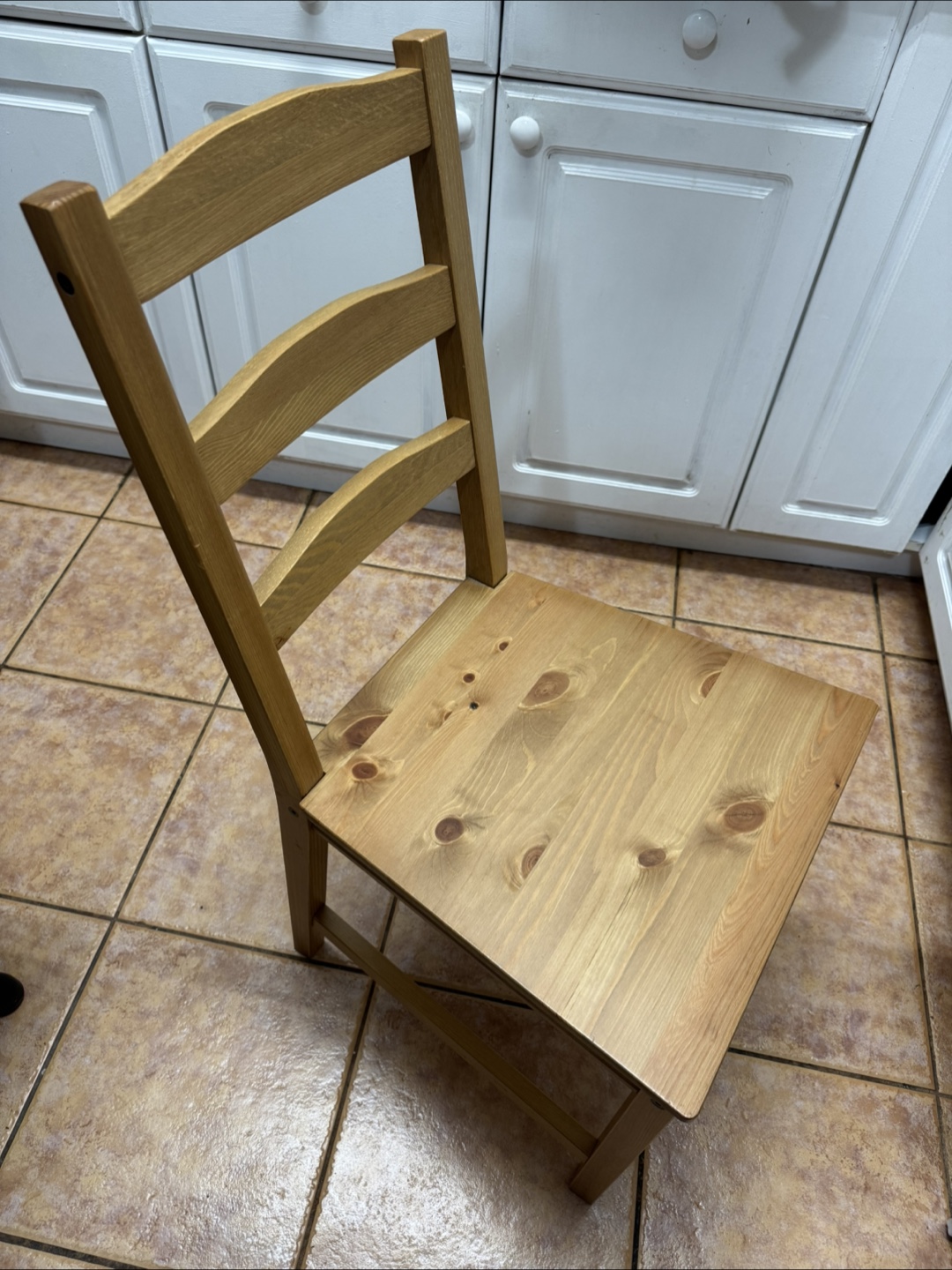 Ikea Chair & Table Set - Solid Wood - photo 2