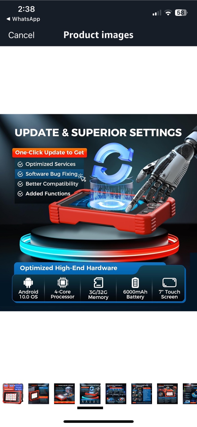 LAUNCH CRP919X OBD2 Scanner - photo 4