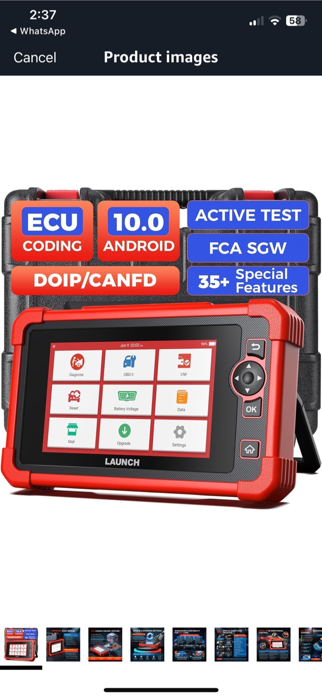 LAUNCH CRP919X OBD2 Scanner