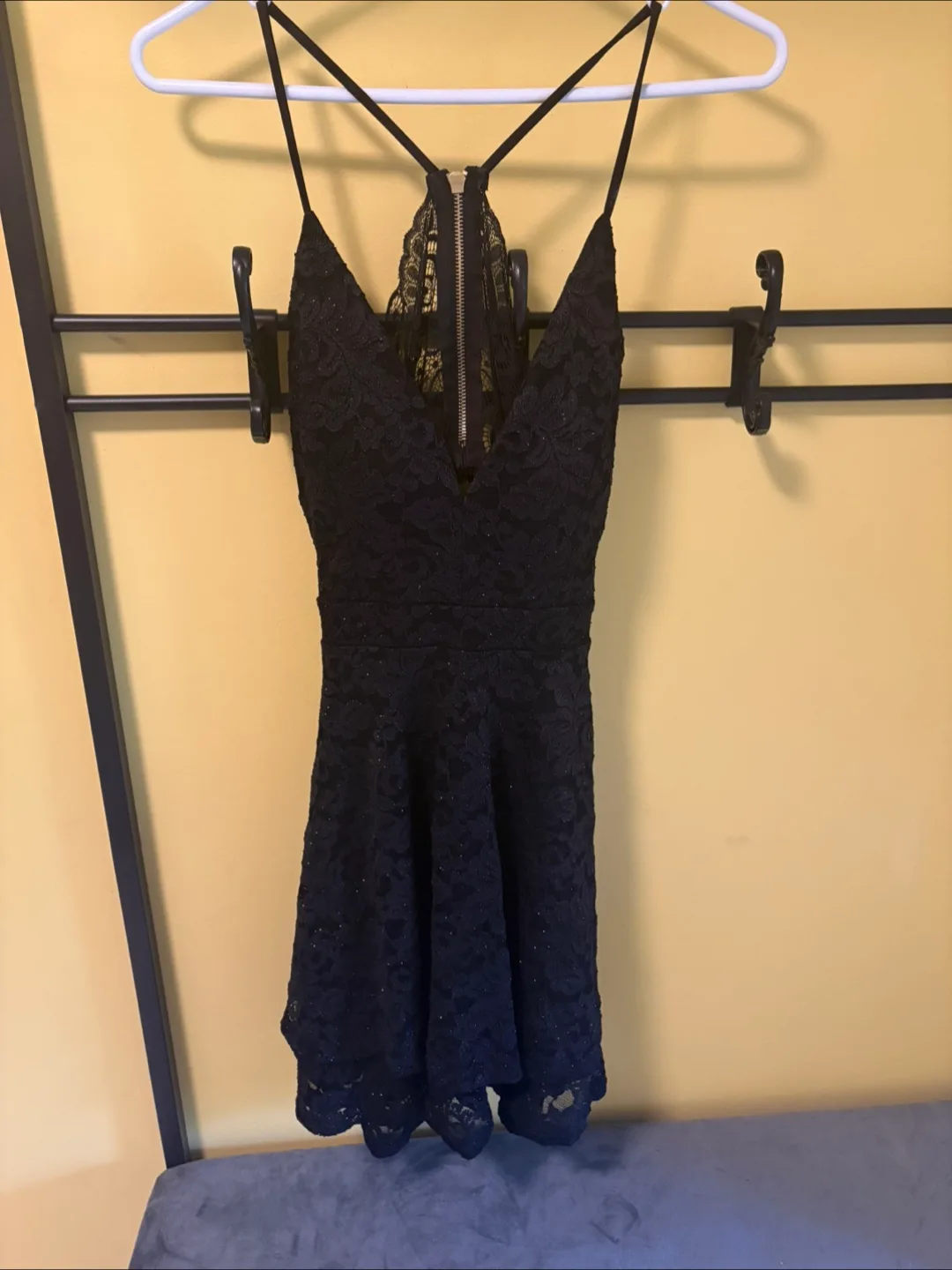 Black sparkly dress (Worn once)(Small) thumbnail