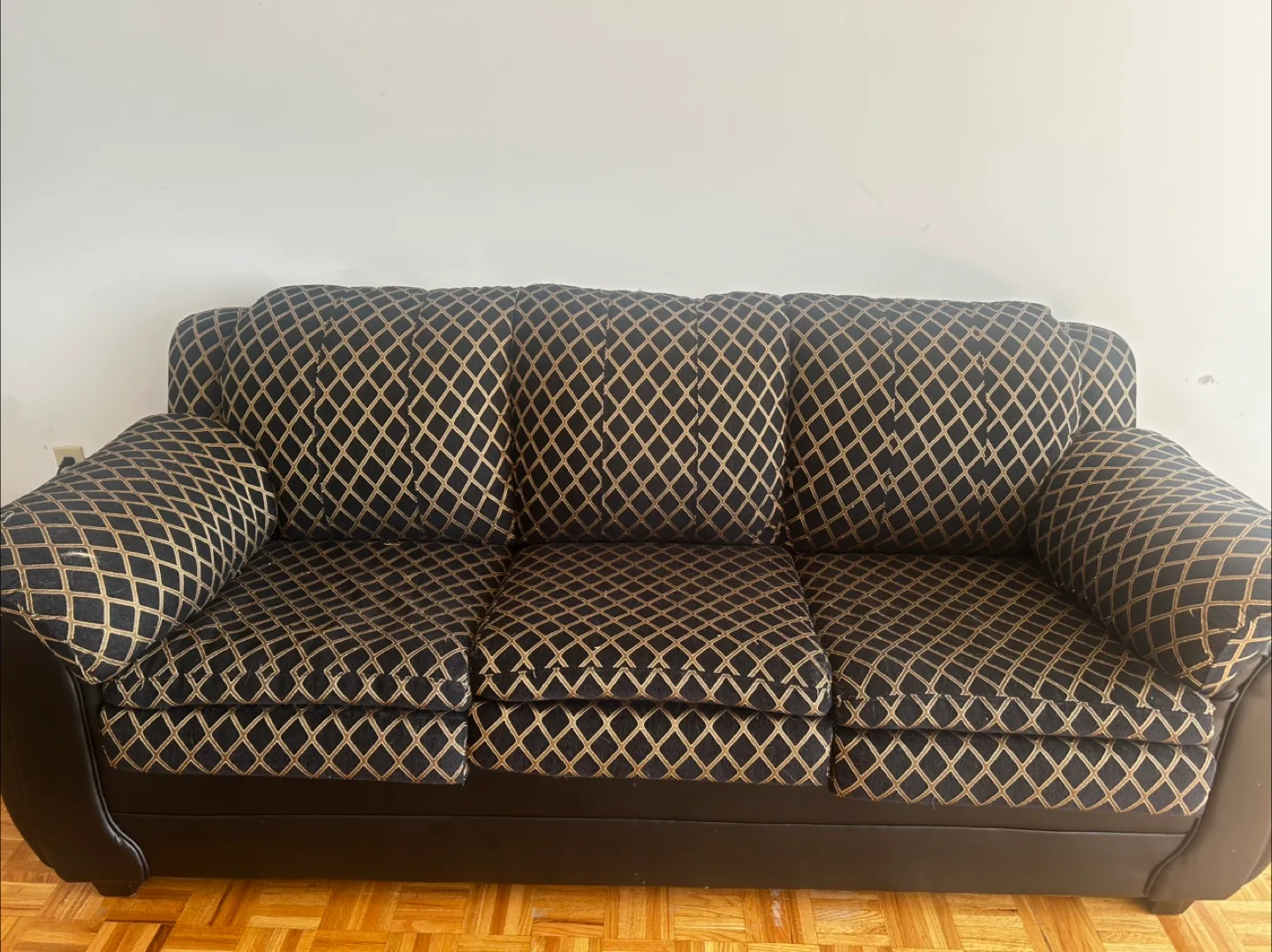 Patterned Sofa and Loveseat Set thumbnail
