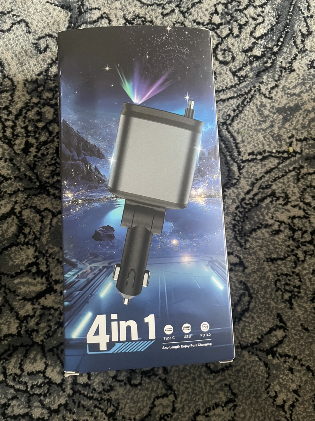 New 4-in-1 Starry Sky Car Charger - photo 3