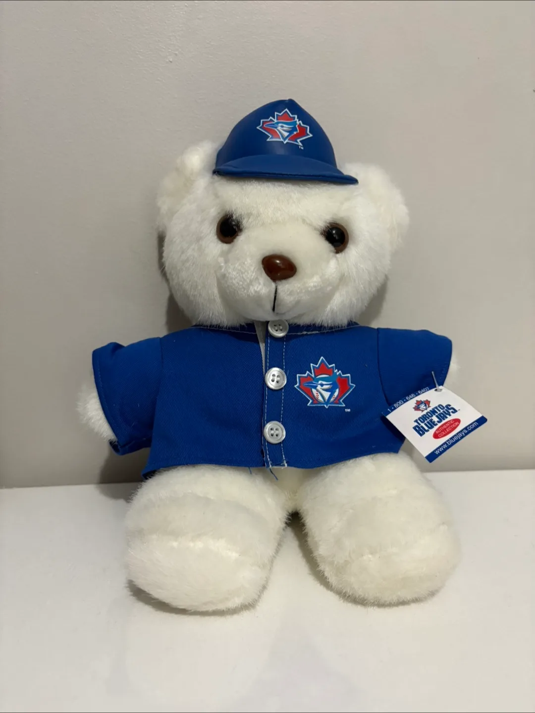 Vintage Toronto Blue Jays Plush Bear 2000 y2k DS thumbnail