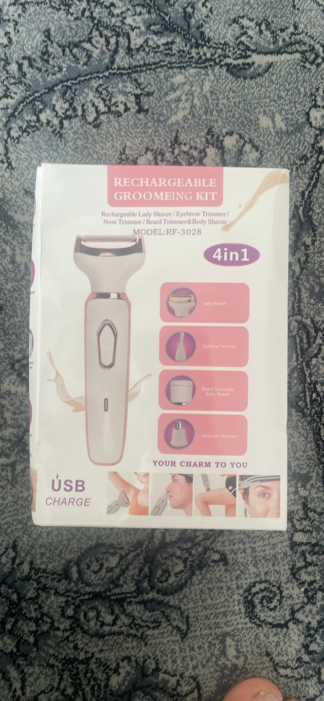 New Rechargeable Grooming Kit 4in1, Model RF-3028