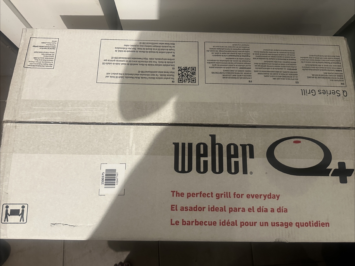 Weber Q+ 2800N+ Compact Outdoor Gas Grill - New in Box! - photo 2
