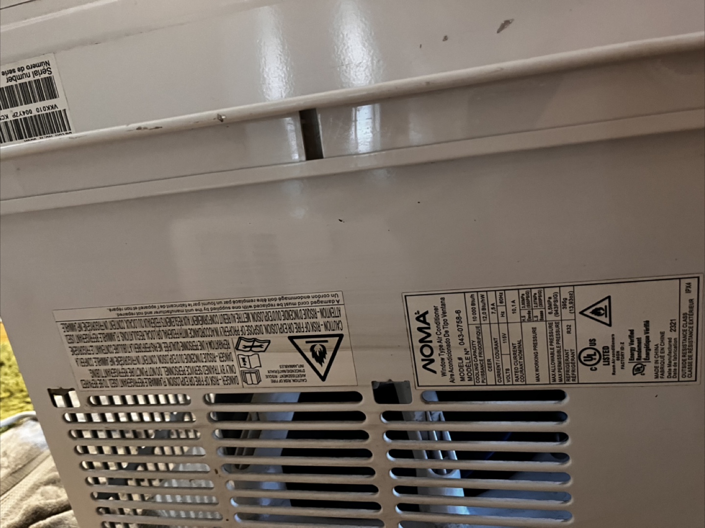 Noma Window Air Conditioner - photo 5