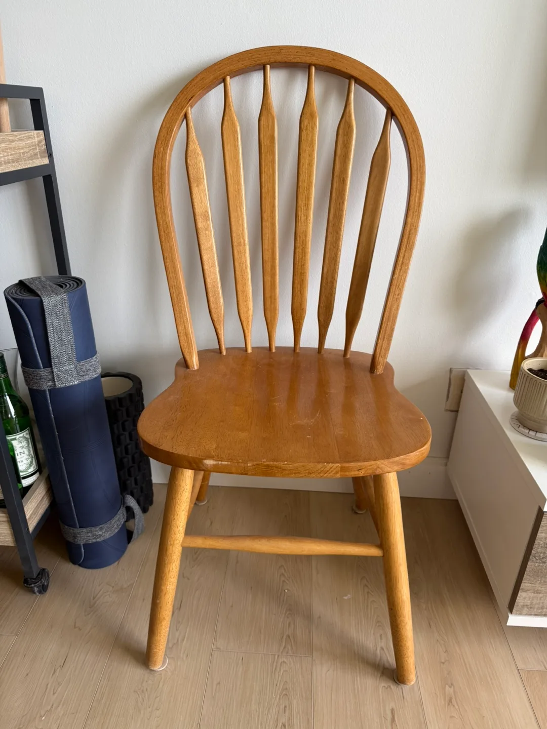 Wooden Spindle Back Dining Chair thumbnail