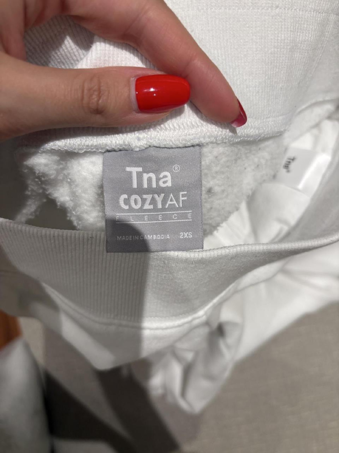 Aritzia TNA Cozy Fleece Perfect Pocket Sweatpant - photo 4