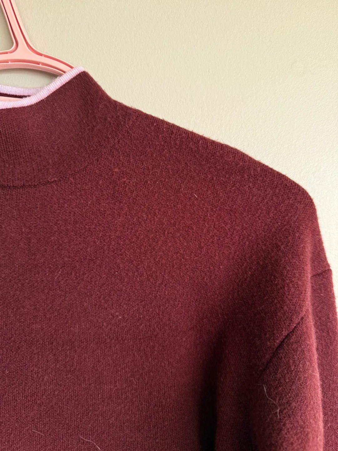 🇨🇦Anthropologie Lizzie Mock Neck Sweater(new) size xs image indicator(4)