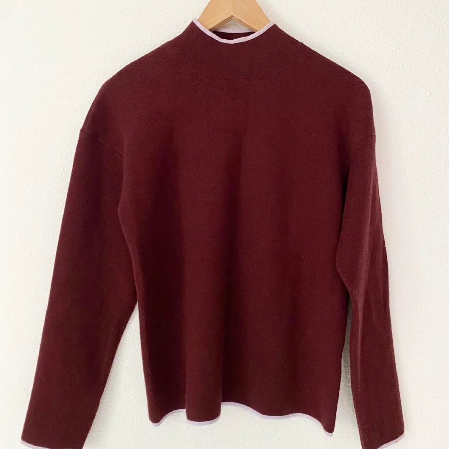 🇨🇦Anthropologie Lizzie Mock Neck Sweater(new) size xs image indicator(3)