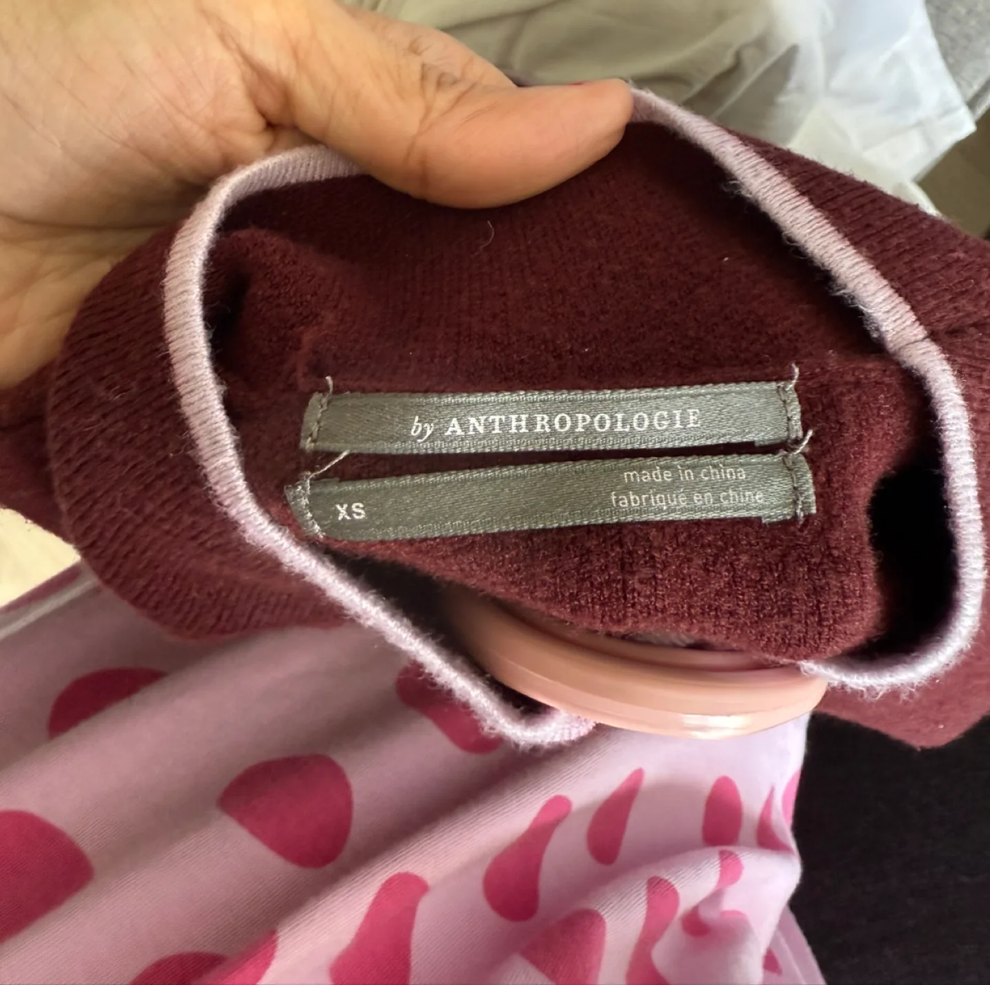 🇨🇦Anthropologie Lizzie Mock Neck Sweater(new) size xs image indicator(5)