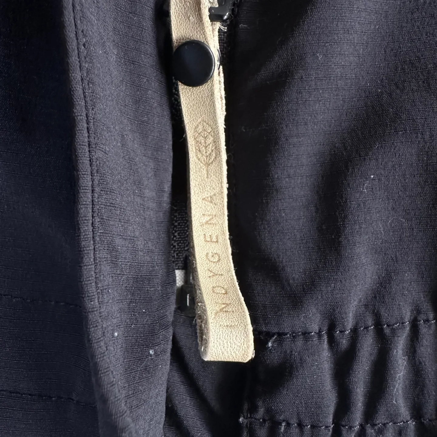 Indygena Black Lightweight Rain Jacket Size Large image indicator(9)