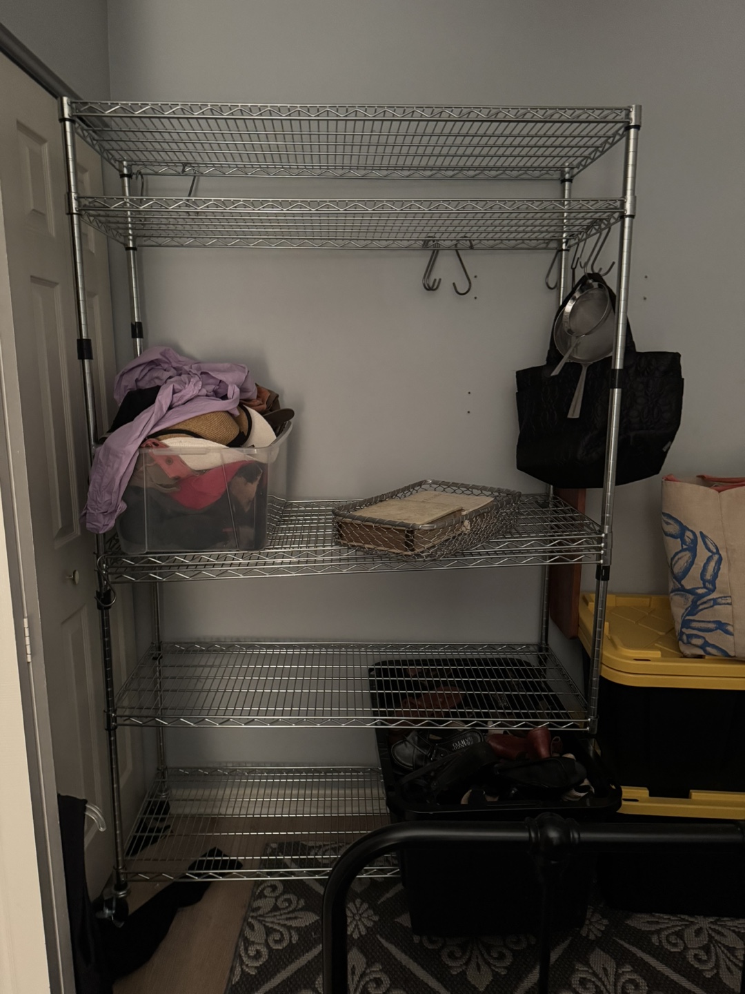 Wire Shelving Unit-garage , storage unit- very sturdy