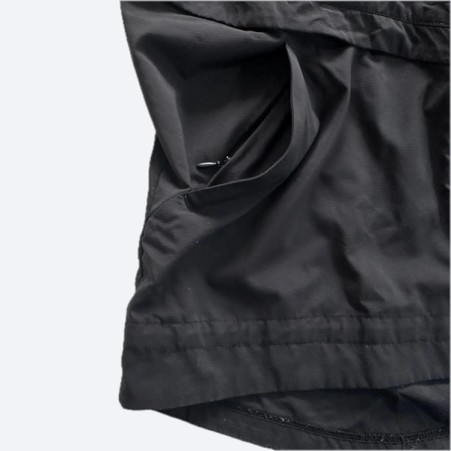 Indygena Black Lightweight Rain Jacket Size Large image indicator(8)