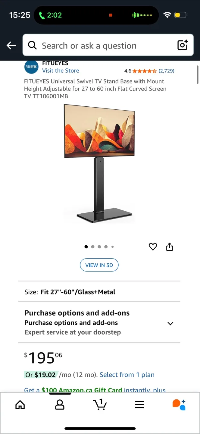 TCL 43" Roku 4K Smart TV and floating TV stand image indicator(4)