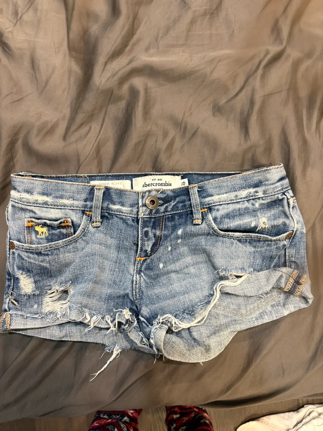Abercrombie Denim Shorts - Size 10 thumbnail