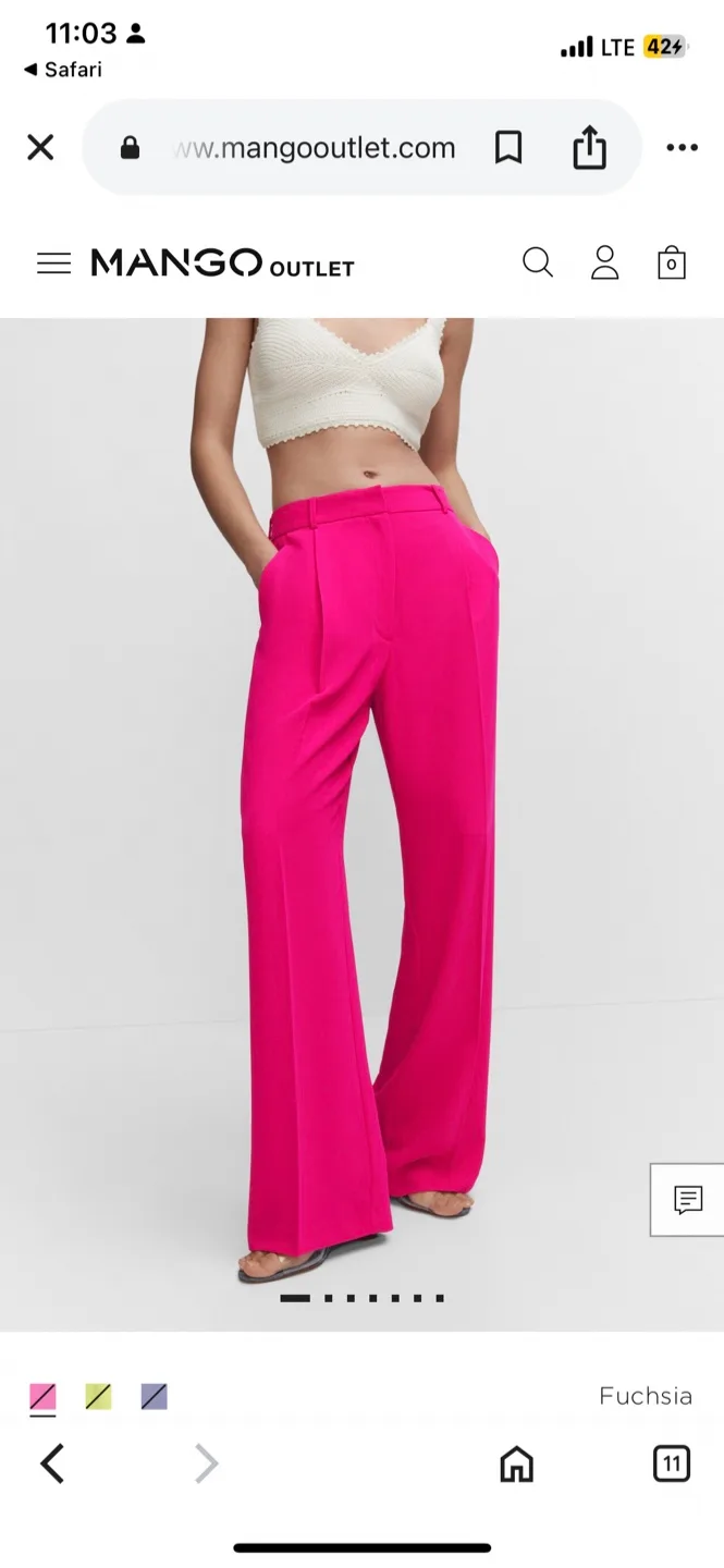 MNG Trousers - Size L thumbnail